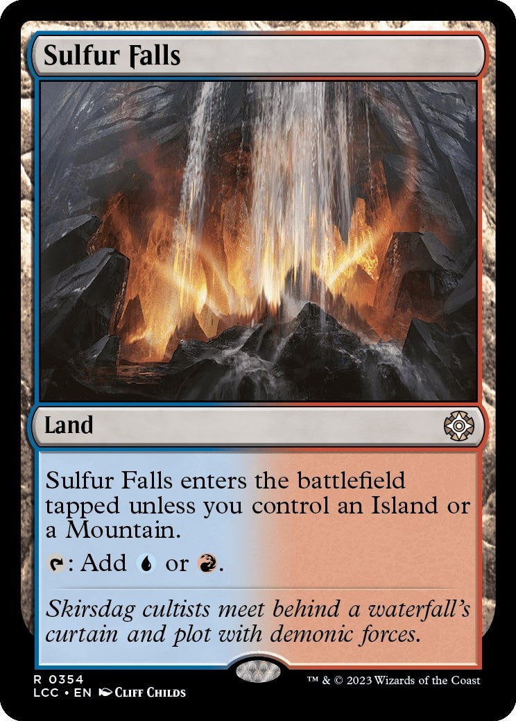 Sulfur Falls (354) (Commander: The Lost Caverns of Ixalan)