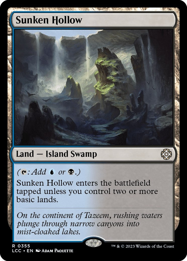 Sunken Hollow (355) (Commander: The Lost Caverns of Ixalan)
