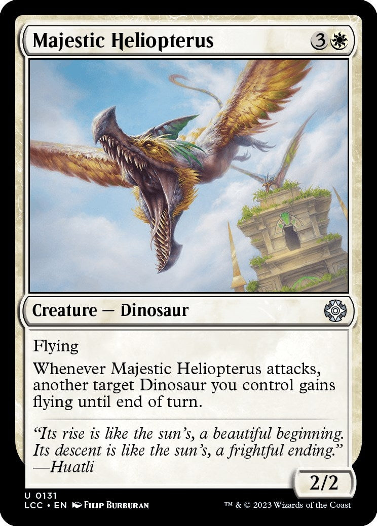 Majestic Heliopterus (131) (Commander: The Lost Caverns of Ixalan)