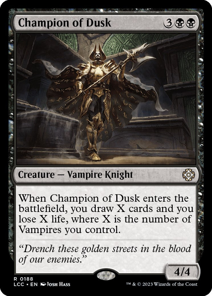 Champion of Dusk (188) (Commander: The Lost Caverns of Ixalan)