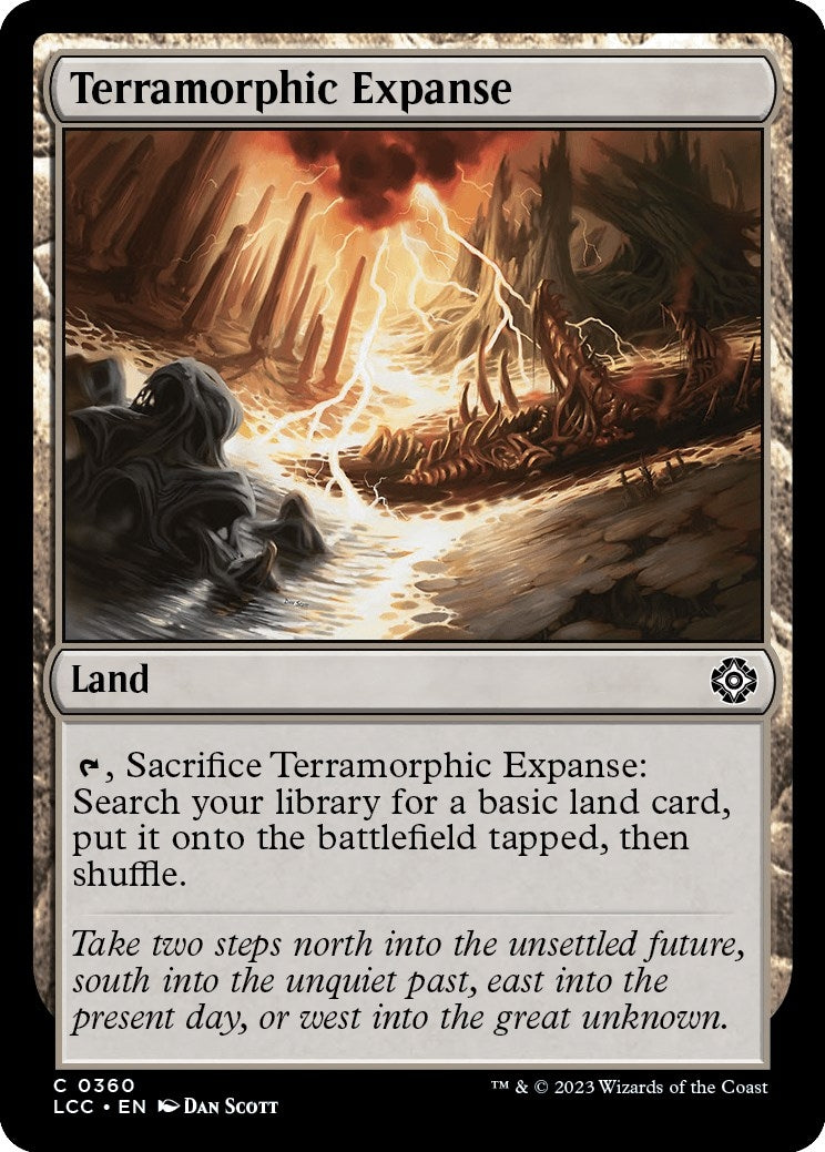 Terramorphic Expanse (360) (Commander: The Lost Caverns of Ixalan)