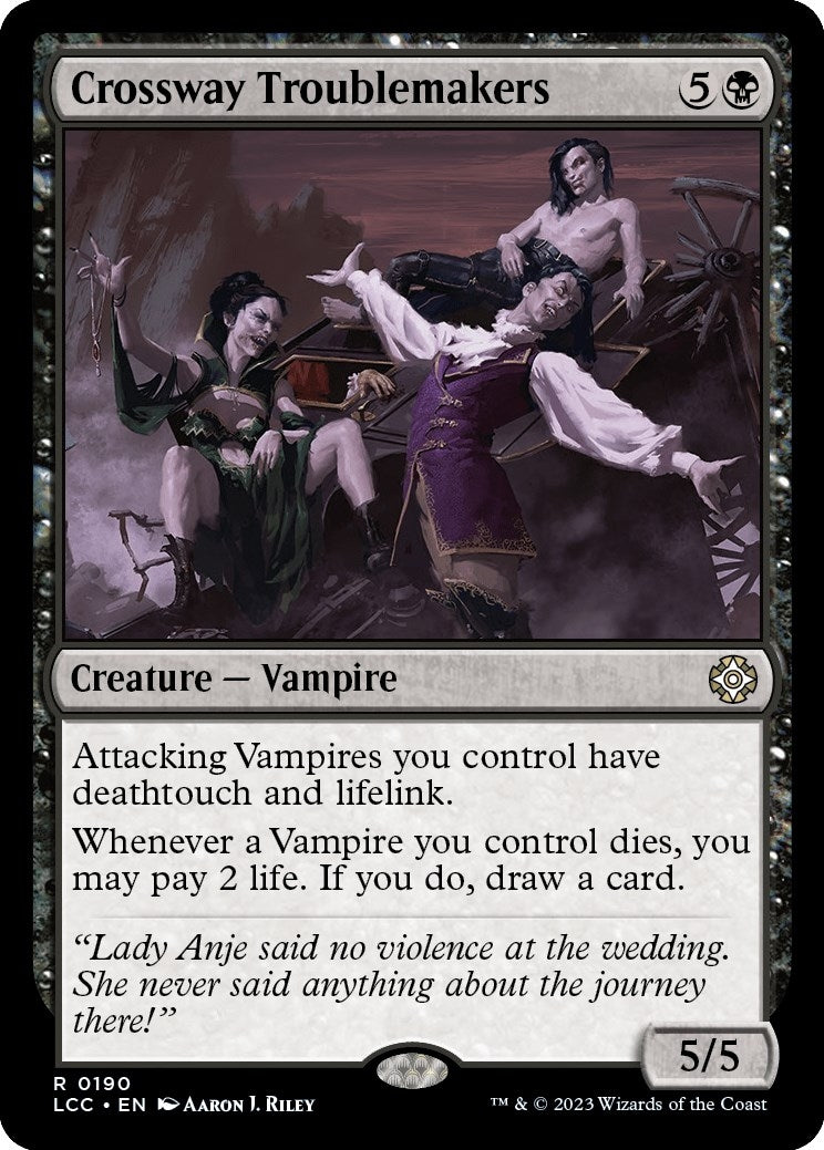 Crossway Troublemakers (190) (Commander: The Lost Caverns of Ixalan)
