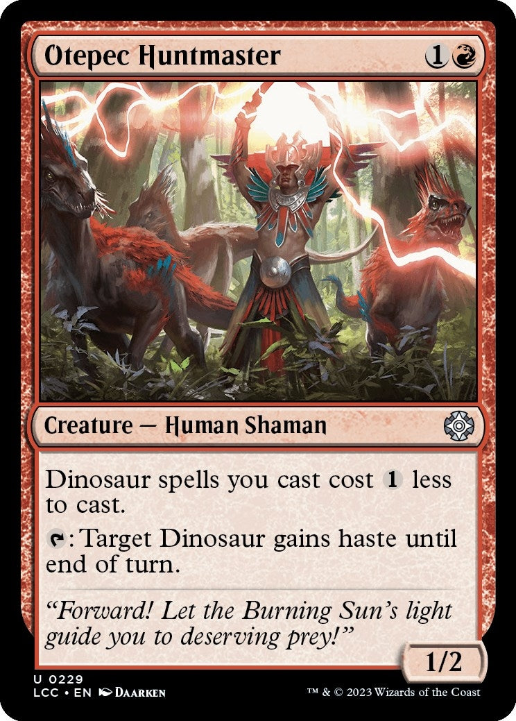 Otepec Huntmaster (229) (Commander: The Lost Caverns of Ixalan)