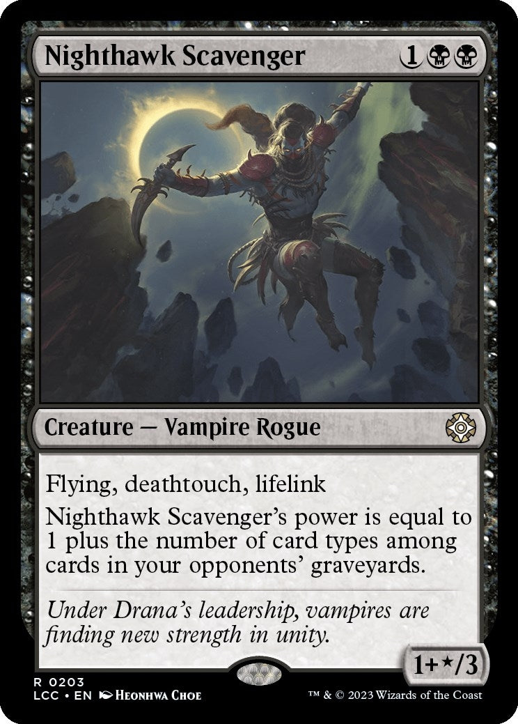 Nighthawk Scavenger (203) (Commander: The Lost Caverns of Ixalan)
