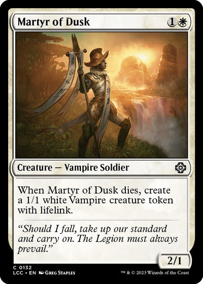 Martyr of Dusk (132) (Commander: The Lost Caverns of Ixalan)