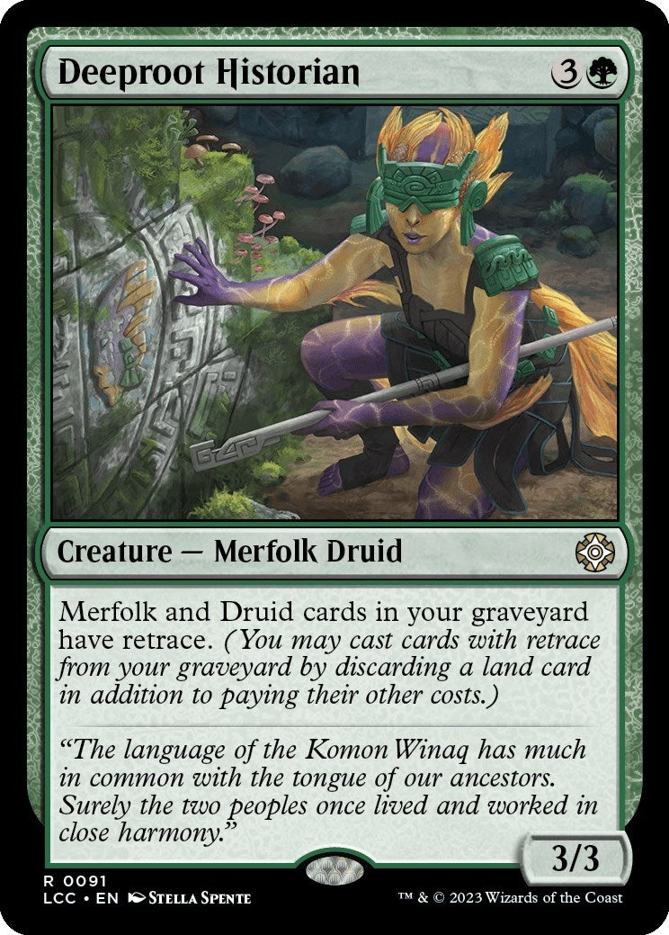 Deeproot Historian (91) (Commander: The Lost Caverns of Ixalan)