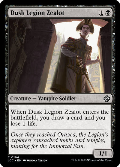 Dusk Legion Zealot (194) (Commander: The Lost Caverns of Ixalan)