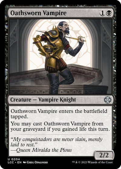 Oathsworn Vampire (204) (Commander: The Lost Caverns of Ixalan)