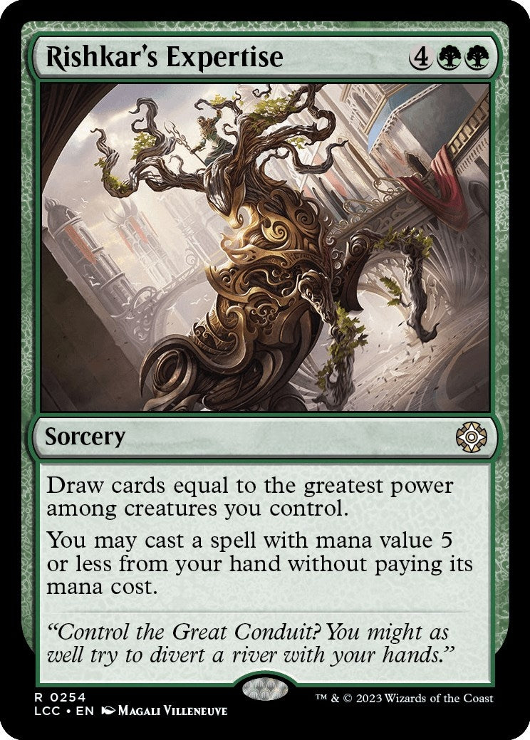 Rishkar's Expertise (254) (Commander: The Lost Caverns of Ixalan)