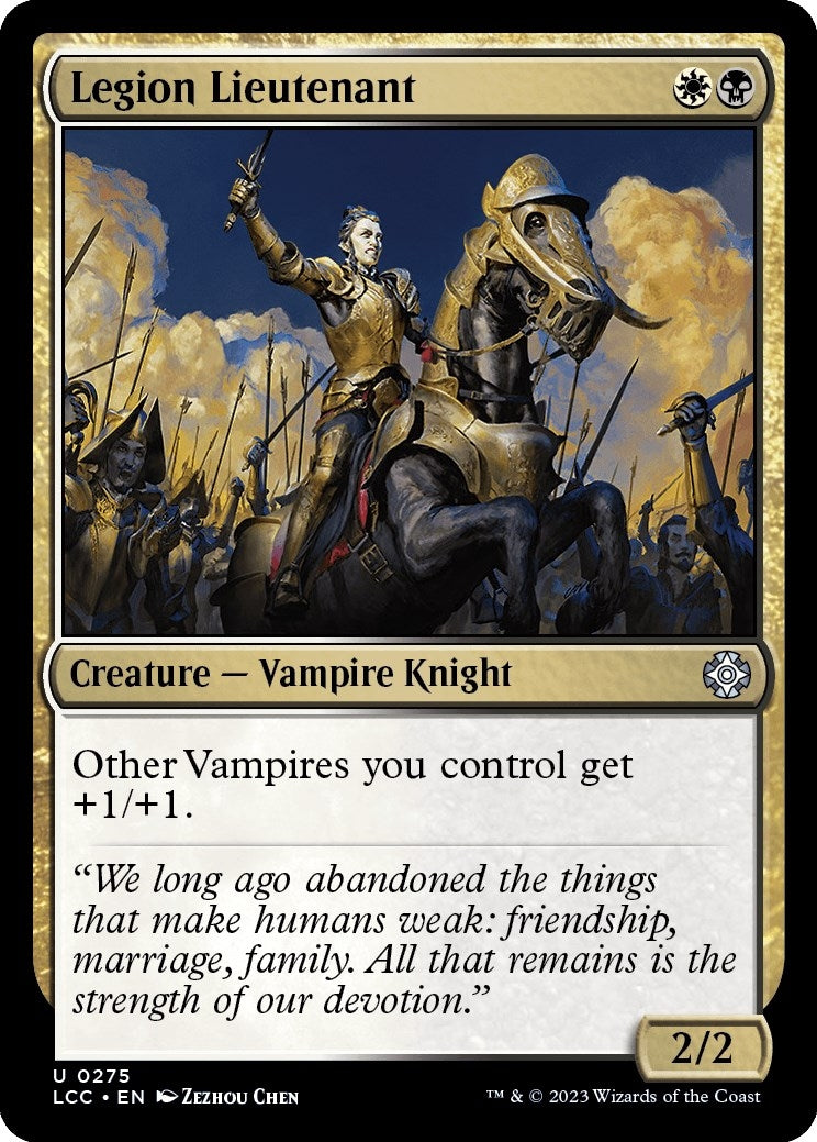 Legion Lieutenant (275) (Commander: The Lost Caverns of Ixalan)