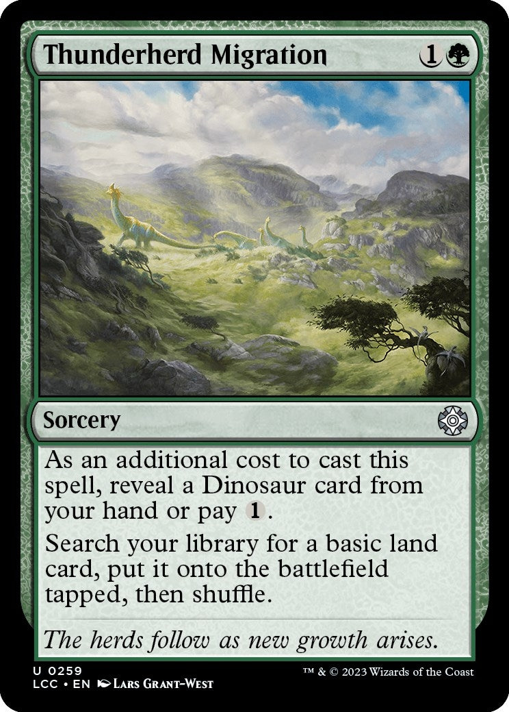 Thunderherd Migration (259) (Commander: The Lost Caverns of Ixalan)