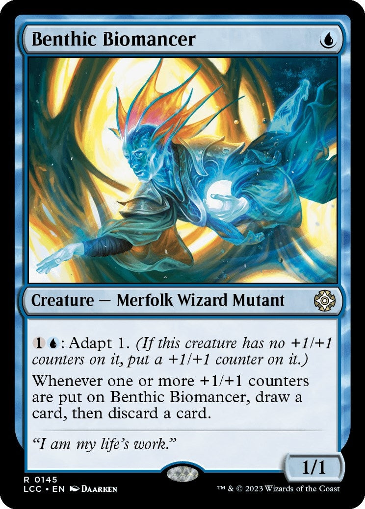 Benthic Biomancer (145) (Commander: The Lost Caverns of Ixalan)