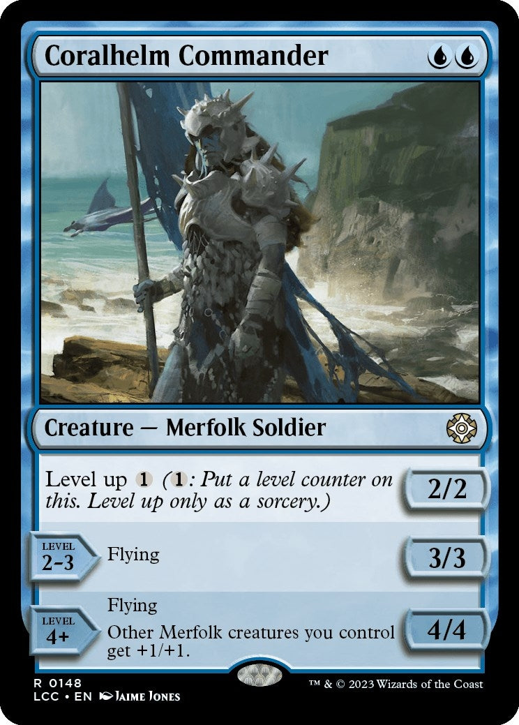 Coralhelm Commander (148) (Commander: The Lost Caverns of Ixalan)