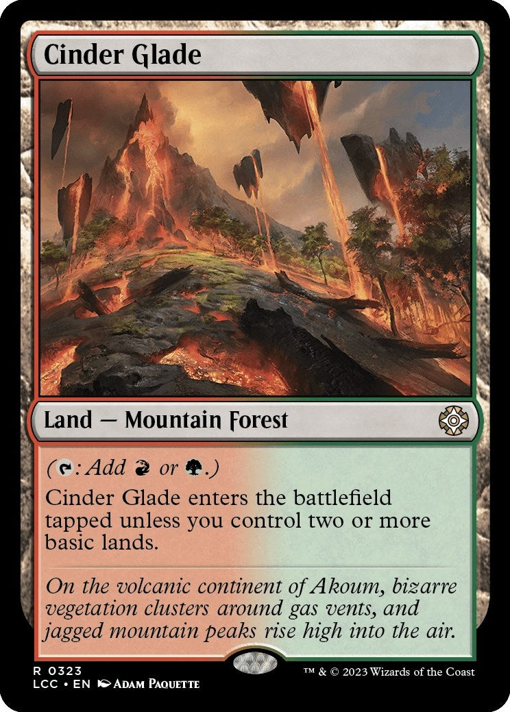 Cinder Glade (323) (Commander: The Lost Caverns of Ixalan)