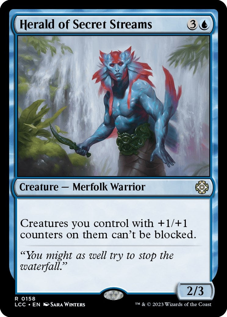 Herald of Secret Streams (158) (Commander: The Lost Caverns of Ixalan)