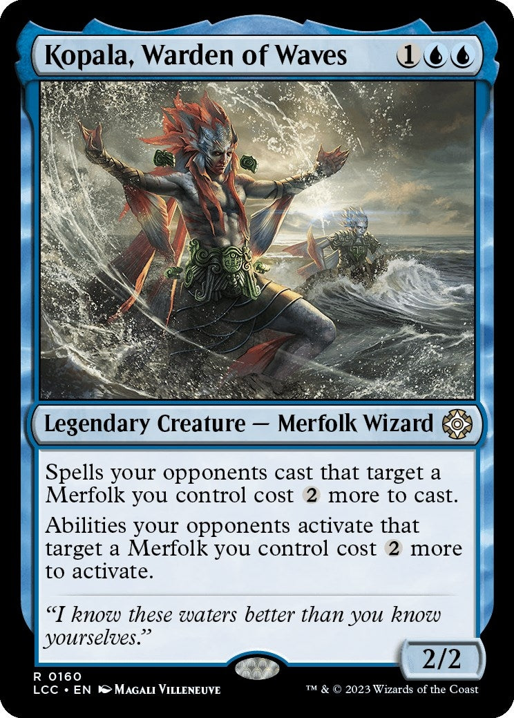 Kopala, Warden of Waves (160) (Commander: The Lost Caverns of Ixalan)