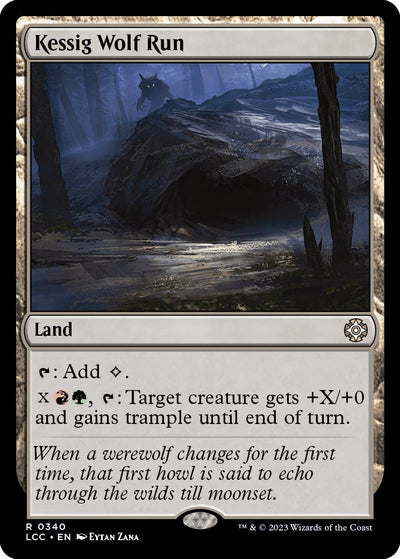 Kessig Wolf Run (340) (Commander: The Lost Caverns of Ixalan)