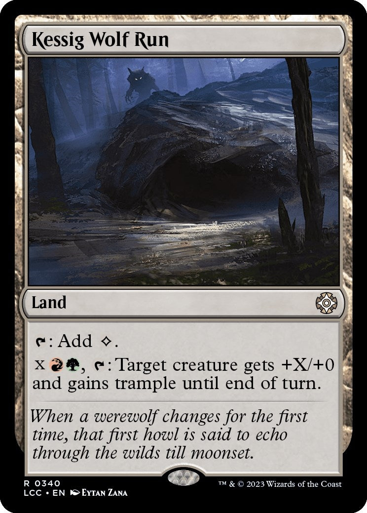 Kessig Wolf Run (340) (Commander: The Lost Caverns of Ixalan)