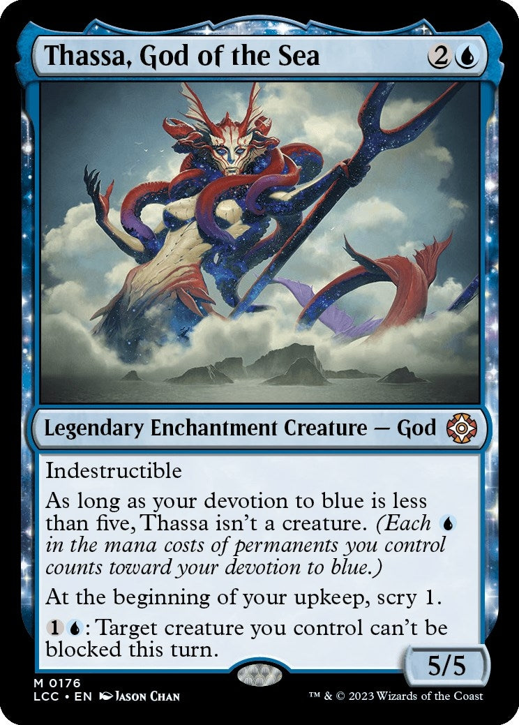 Thassa, God of the Sea (176) (Commander: The Lost Caverns of Ixalan)