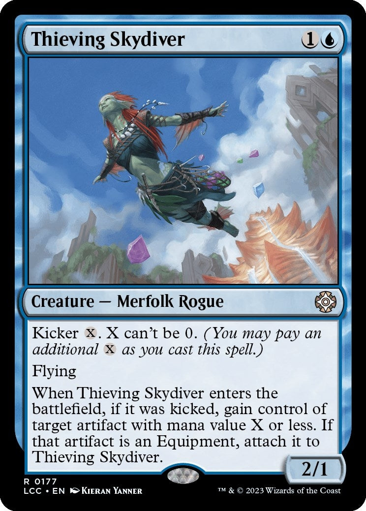 Thieving Skydiver (177) (Commander: The Lost Caverns of Ixalan)