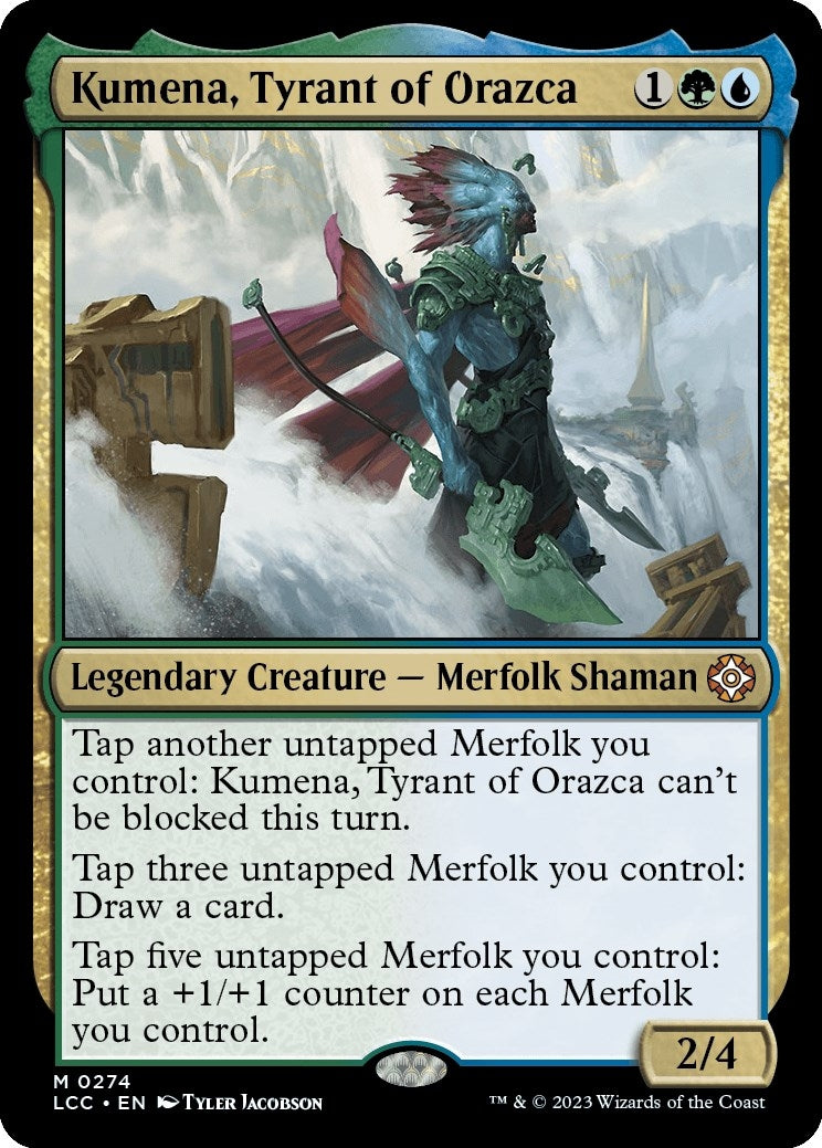 Kumena, Tyrant of Orazca (274) (Commander: The Lost Caverns of Ixalan)