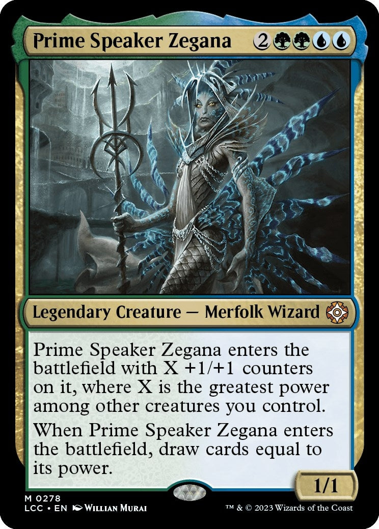 Prime Speaker Zegana (278) (Commander: The Lost Caverns of Ixalan)