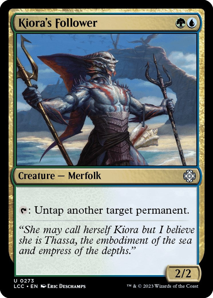 Kiora's Follower (273) (Commander: The Lost Caverns of Ixalan)