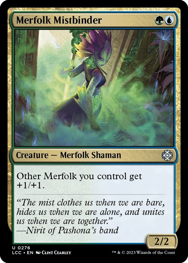 Merfolk Mistbinder (276) (Commander: The Lost Caverns of Ixalan)
