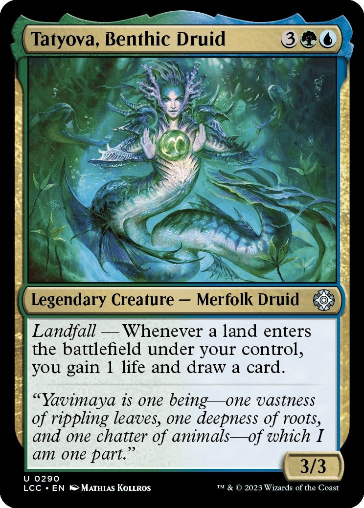 Tatyova, Benthic Druid (290) (Commander: The Lost Caverns of Ixalan)