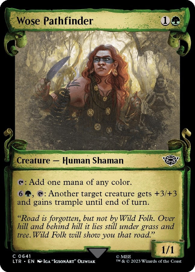 Image for Wose Pathfinder (Showcase Scrolls) (641) - Magic: The Gathering