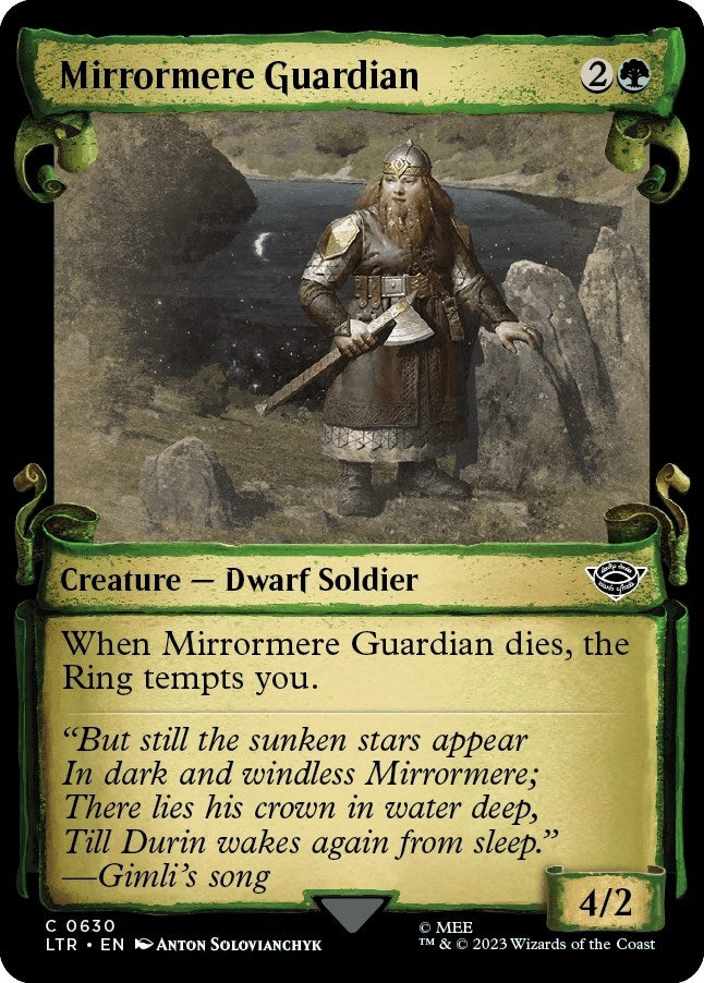 Mirrormere Guardian (Showcase Scrolls) (630) (Universes Beyond: The Lord of the Rings: Tales of Middle-earth)