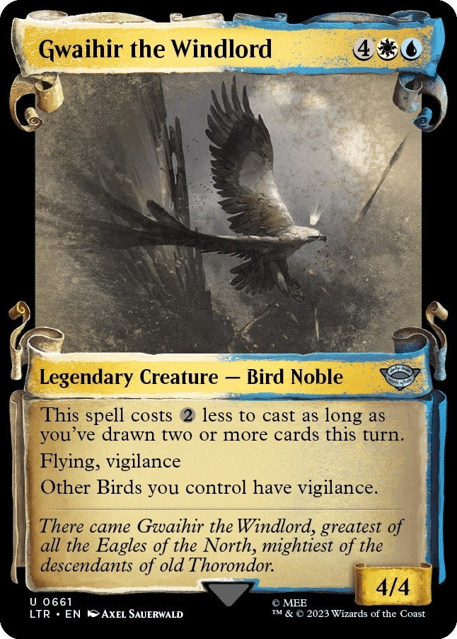 Gwaihir the Windlord (Showcase Scrolls) (661) (Universes Beyond: The Lord of the Rings: Tales of Middle-earth)