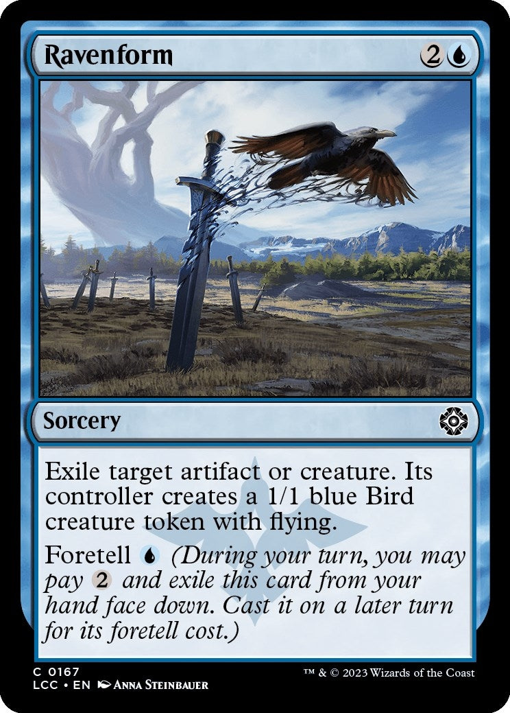 Ravenform (167) (Commander: The Lost Caverns of Ixalan)
