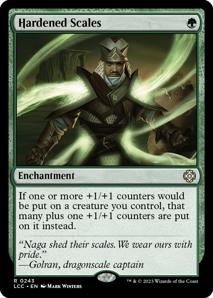 Hardened Scales (243) (Commander: The Lost Caverns of Ixalan)