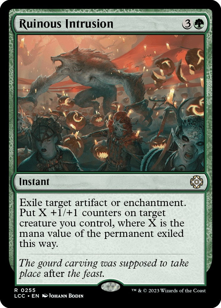 Ruinous Intrusion (255) (Commander: The Lost Caverns of Ixalan)