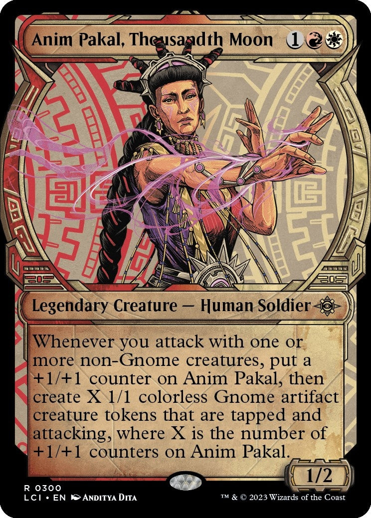 Anim Pakal, Thousandth Moon (Showcase) (300) (The Lost Caverns of Ixalan)