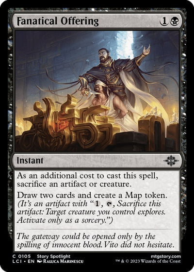 Fanatical Offering (105) (The Lost Caverns of Ixalan)