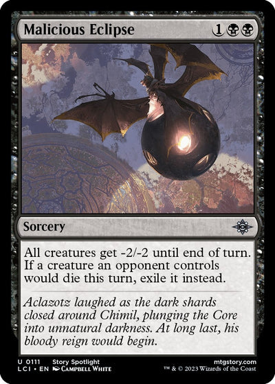 Malicious Eclipse (111) (The Lost Caverns of Ixalan)