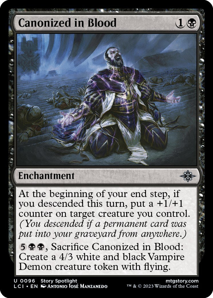 Canonized in Blood (96) (The Lost Caverns of Ixalan) (LCI)