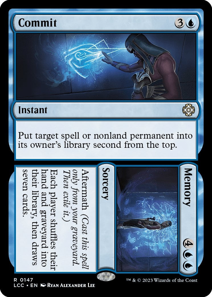 Commit // Memory (147) (Commander: The Lost Caverns of Ixalan)