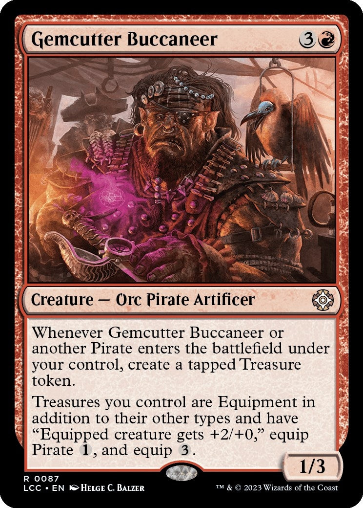 Gemcutter Buccaneer (87) (Commander: The Lost Caverns of Ixalan)