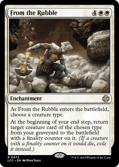 From the Rubble (72) (Commander: The Lost Caverns of Ixalan)