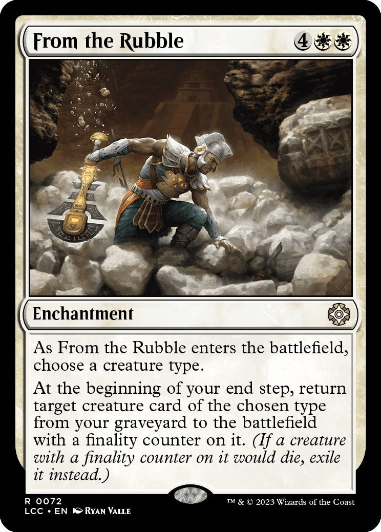 From the Rubble (72) (Commander: The Lost Caverns of Ixalan)