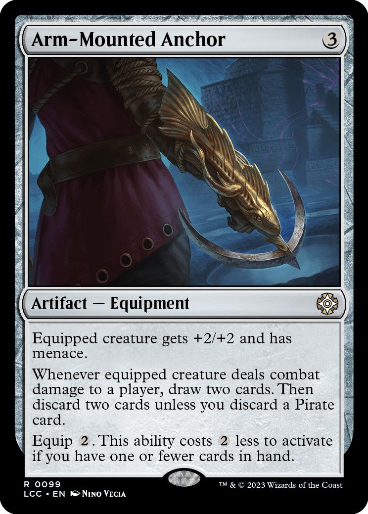 Arm-Mounted Anchor (99) (Commander: The Lost Caverns of Ixalan)