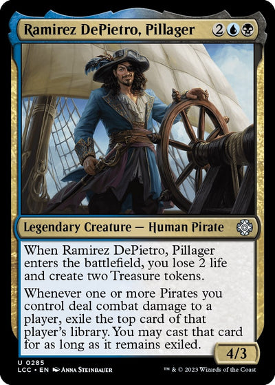 Ramirez DePietro, Pillager (285) (Commander: The Lost Caverns of Ixalan)