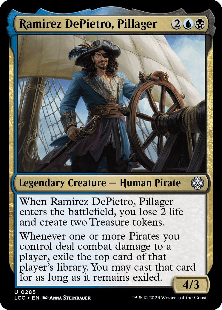 Ramirez DePietro, Pillager (285) (Commander: The Lost Caverns of Ixalan)
