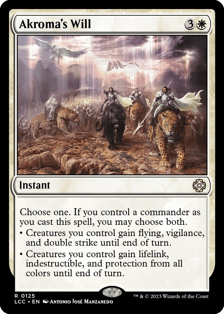 Akroma's Will (125) (Commander: The Lost Caverns of Ixalan)