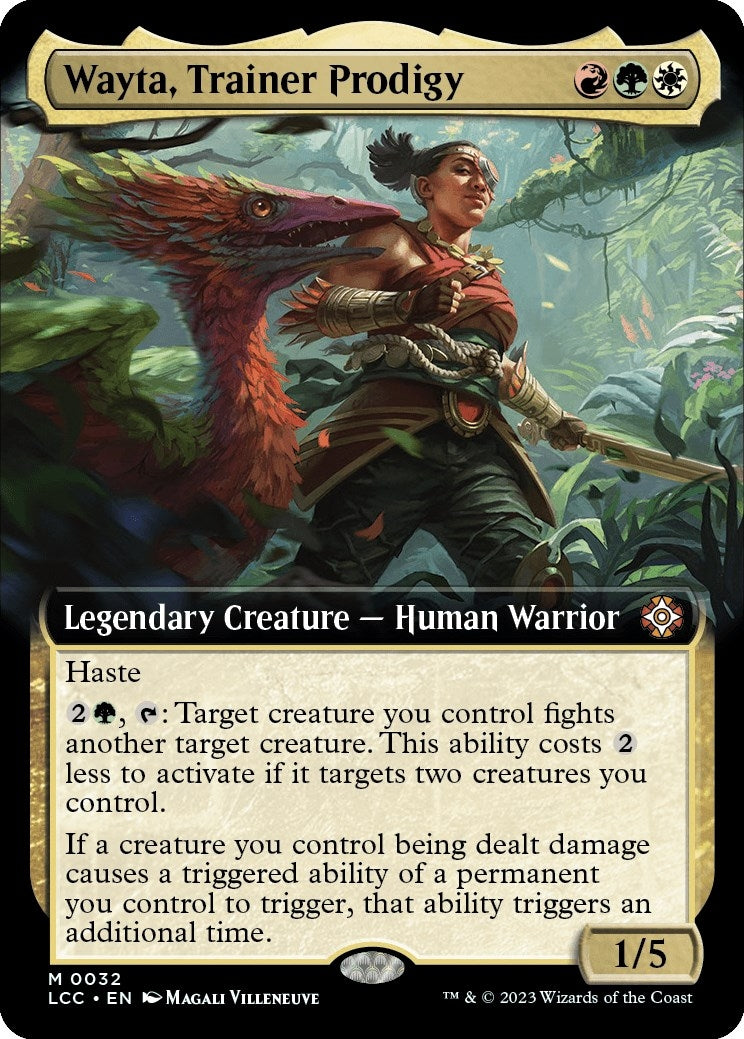 Wayta, Trainer Prodigy (Extended Art) (32) (Commander: The Lost Caverns of Ixalan)