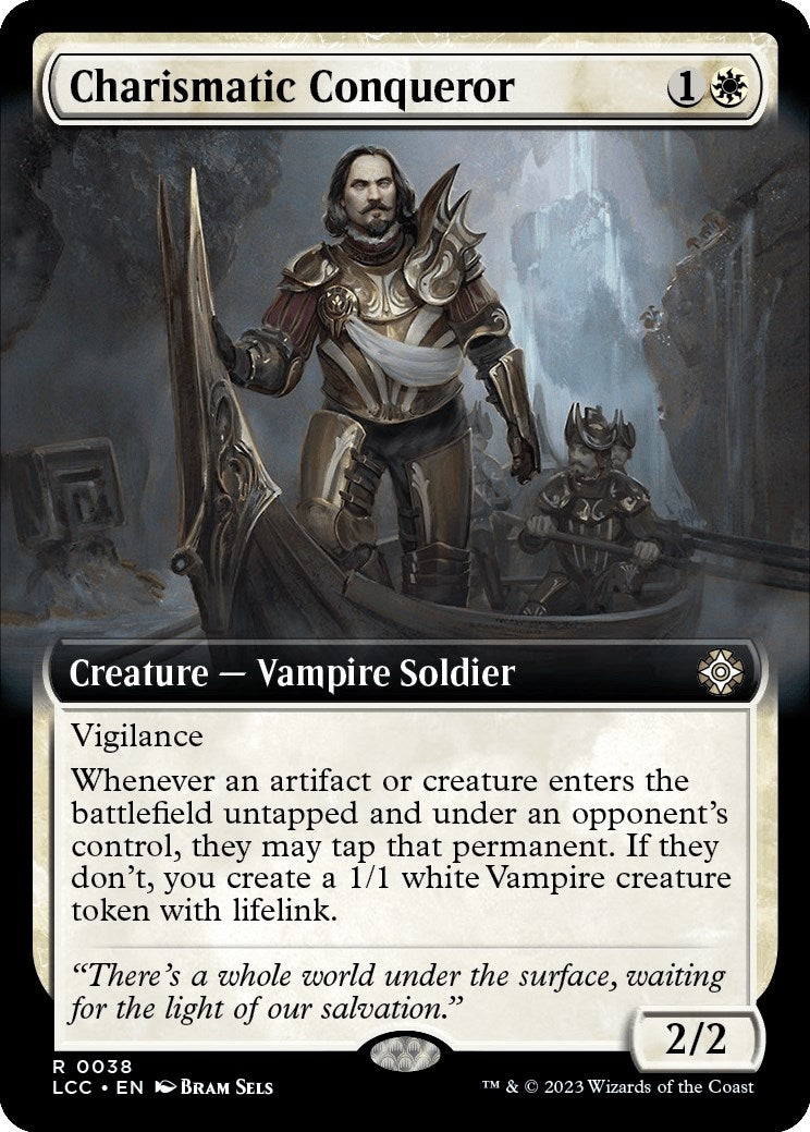 Charismatic Conqueror (Extended Art) (38) (Commander: The Lost Caverns of Ixalan)