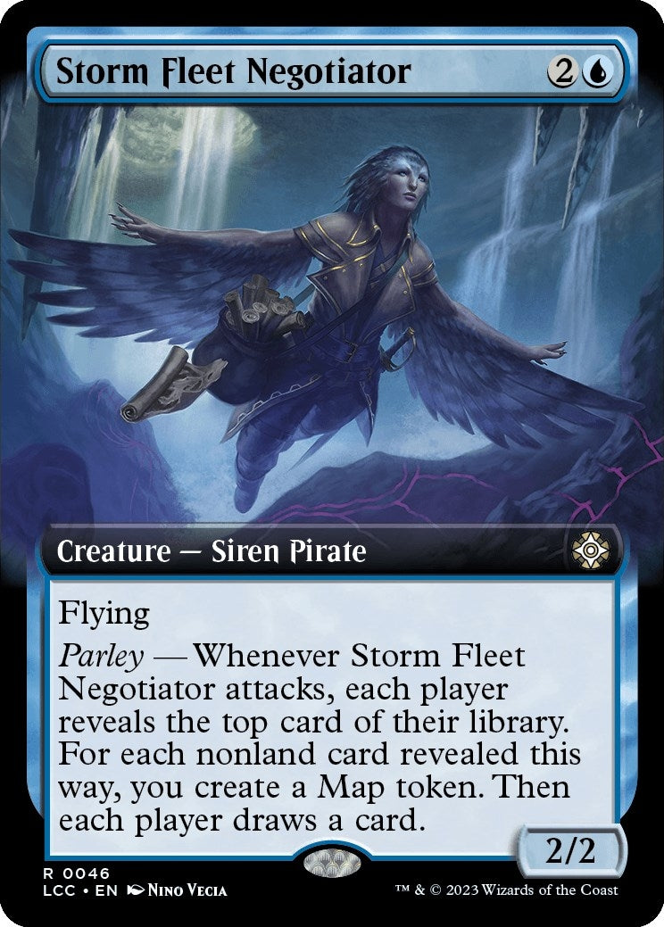 Storm Fleet Negotiator (Extended Art) (46) (Commander: The Lost Caverns of Ixalan)